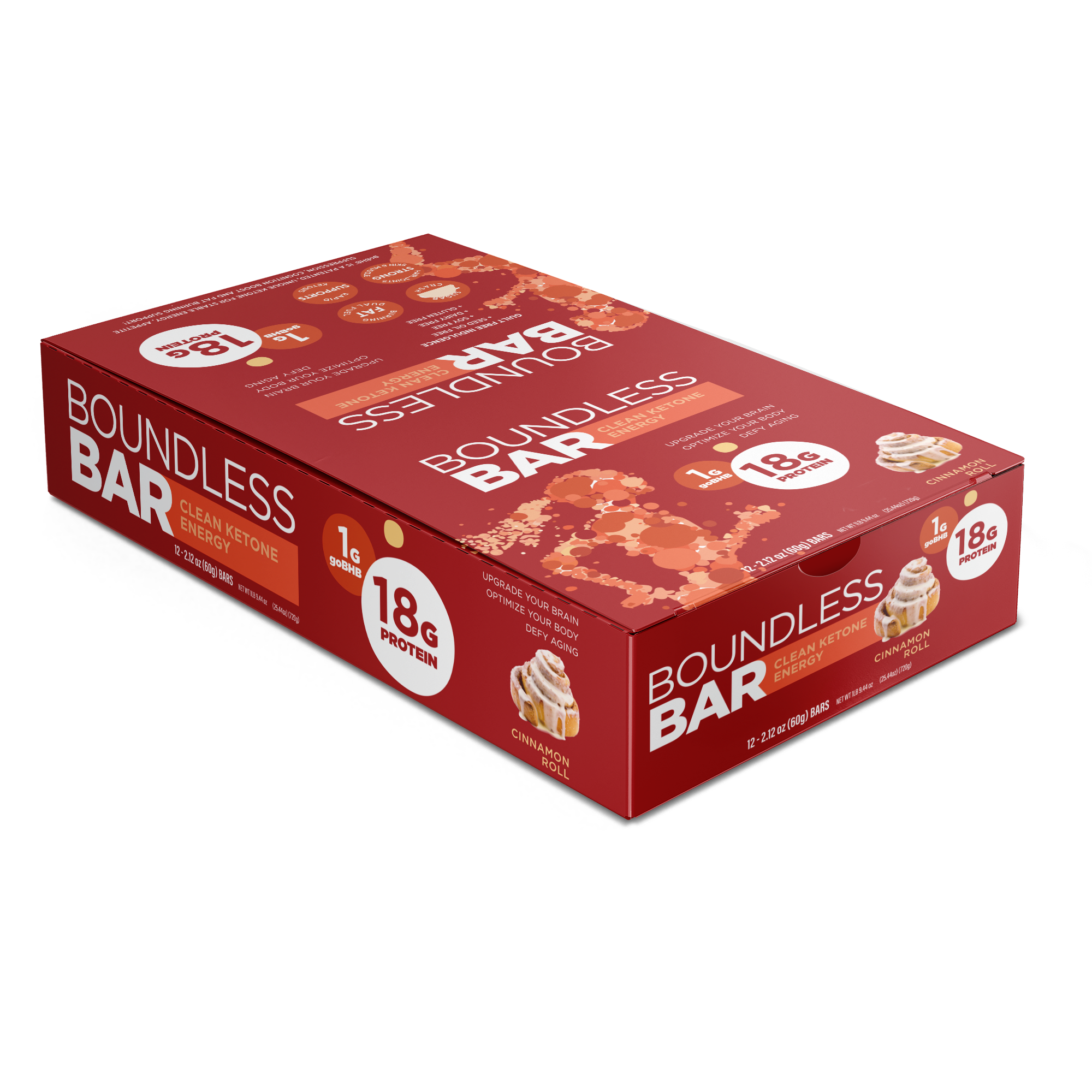Boundless Bar - Cinnamon Roll - Box of 12