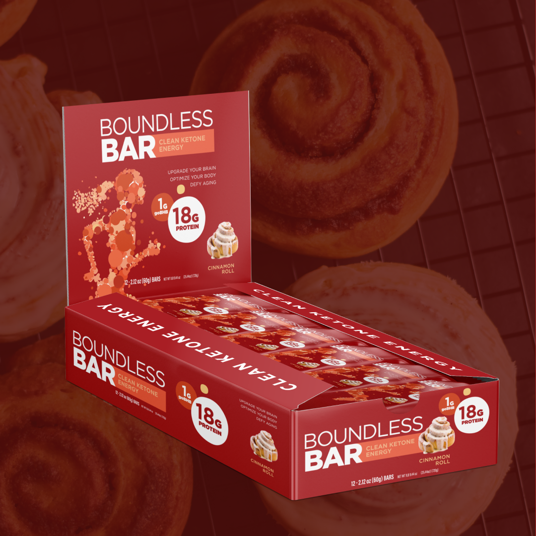 Boundless Bar - Cinnamon Roll - Box of 12